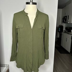 Kenneth Cole Green blouse